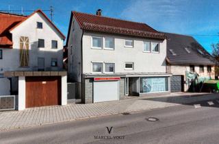 Haus kaufen in 72584 Hülben, Vielseitiges Haus mit Verkaufsfläche, Büro und Wohnbereich