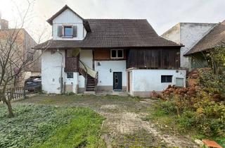 Haus kaufen in 79415 Bad Bellingen, Wohnhaus mit Pelletheizung, ideal für Altbauliebhaber mit handwerklichem Geschick