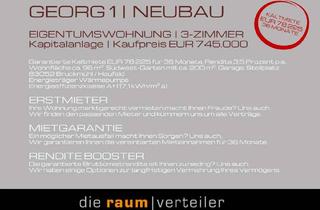 Anlageobjekt in 83052 Bruckmühl, GEORG 1 | Neubau Kapitalanlage mit bis zu 7% Rendite p.a., Mietgarantie 36 Mon., ETW mit SW-Garten!
