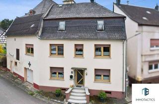 Einfamilienhaus kaufen in 55608 Becherbach, Einfamilienhaus mit 7 Zimmern - 190 m² Wohnfläche & 75 m² Nutzfläche - Ideal für die große Familie