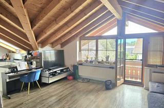 Wohnung kaufen in Zainschmiedeweg 54, 87527 Sonthofen, Moderne tolle 3-Zimmer Dachgeschosswohnung mit 2 Balkonen in toller Lage in Sonthofen