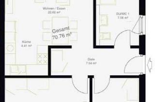 Wohnung kaufen in 79359 Riegel, Erstbezug Wohnung mit Garten