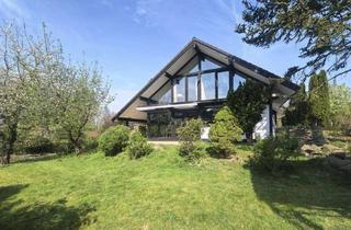 Haus kaufen in 57635 Kircheib, 20 Min Hennef - Holz und Glas - Außergewohnliches helles Wohnhaus mit Doppelgarage im Ww