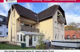 Anlageobjekt in 65399 Kiedrich, **2 Häuser zum Preis von Einem in Kiedrich** Solides 4 Familienhaus + Einfamilienhaus mit Nebe