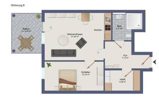 Wohnung mieten in 48531 Nordhorn, Modern wohnen in Nordhorn – barrierefrei, nachhaltig, gemeinschaftlich