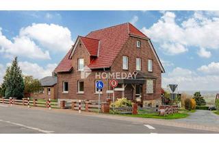 Haus kaufen in 31683 Obernkirchen, Obernkirchen - Charmantes Zweifamilienhaus mit Garten, Garagen in Obernkirchen