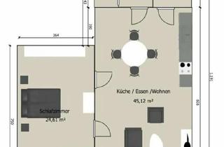 Wohnung kaufen in 54329 Konz, Konz - 2 ZKB Einbauküche Stellplatz - modernisiert