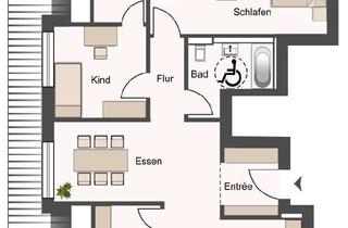 Penthouse kaufen in 21255 Tostedt, Neubau Penthouse in gesuchter Lage