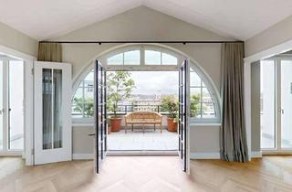 Penthouse kaufen in Sigmaringer Straße, 10713 Wilmersdorf, Penthouse mit grosszügigen Terrassen, Bogenfenstern und Massküche