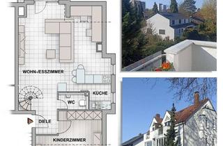 Penthouse kaufen in 68163 Lindenhof, LINDFENHOF: PENTHOUSE-MAISONETTE MIT AUSBLICK