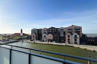 Wohnung kaufen in 25761 Büsum, Hafen-Maisonette mit zwei Balkonen und Meerblick – größte Wohnung im Neubauprojekt in Büsum