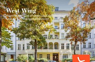 Wohnung kaufen in Volkspark Wilmersdorf, 10715 Wilmersdorf, West Wing - Möblierte Wohnung in ruhiger Lage im Seitenflügel, fußläufig zum Volkspark Wilmersdorf