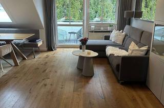 Wohnung kaufen in 85757 Karlsfeld, Provisionsfrei: Stilvolle 4-Zimmer-Maisonette-Wohnung mit Balkon & eigenem Gartenparadies