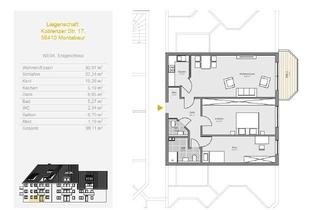 Wohnung mieten in Koblenzer Str. 17, 56410 Montabaur, Gemütliche 3-Zimmer-Wohnung mit Balkon in Montabaur
