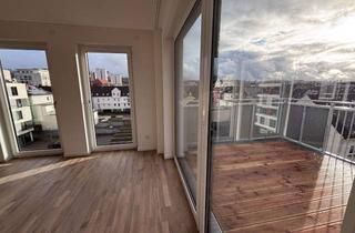 Wohnung mieten in Eisenbahnstraße 40, 67655 Innenstadt, Premium-Mietwohnung, Echtholzparkett, Terrasse, Garage, Neubau, Erstbezug