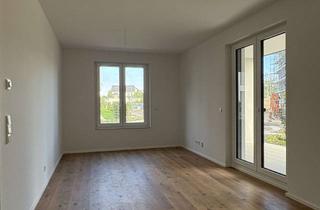 Wohnung mieten in 68782 Brühl, Grüne Mitte Brühl: Helle 3-Zi.-Erdgeschosswohnung mit Einbauküche