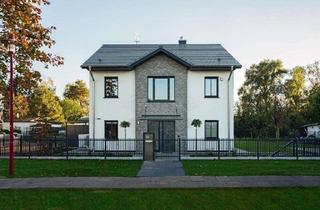 Villa kaufen in 16547 Birkenwerder, Bezugsfertige Stadtvilla mit Wintergarten – provisionsfrei in Birkenwerder