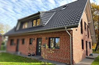 Doppelhaushälfte kaufen in 21644 Sauensiek, Energieeffizient & stilvoll – moderne Doppelhaushälfte mit sechs Zimmern und Garten in Sauensiek ***