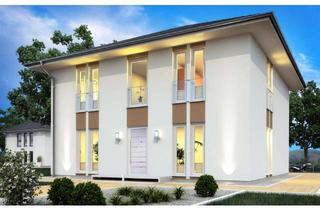 Villa kaufen in 24582 Bordesholm, Repräsentative KFW40 ScanHaus Stadtvilla in Bordesholm mit Grundstück