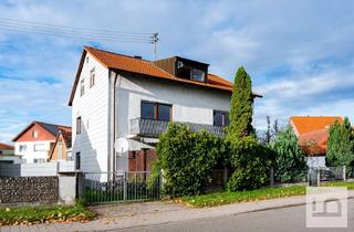 Haus kaufen in 85055 Mailing, Charmantes 3-Fam.h., Bj.61, teilrenoviert, Garage, 3 ZKB mit 2 Balkonen im 1.OG frei, IN-Mailing