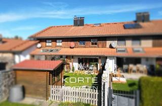 Haus kaufen in 88161 Lindenberg, Charmantes Reihenmittelhaus mit 111 m² , Südterrasse und idyllischem Garten in Lindenberg im Allgäu