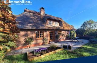 Haus kaufen in 24402 Esgrus, Zauberhafte Reetkate in Sackgassenendlage in den Feldern von Esgrus