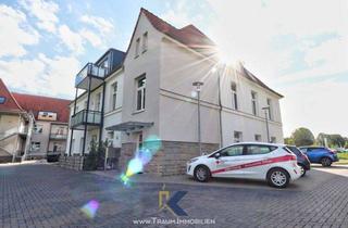 Wohnung mieten in Wendewehrstraße 121, 99974 Mühlhausen, barrierefreie 3-Zi.-Whg. mit Balkon, Einbauküche und PKW-Stellplatz im EG