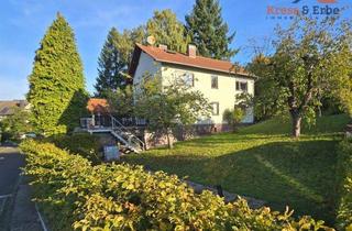 Haus kaufen in 36381 Schlüchtern, Fachwerkhaus mit viel Potenzial, großem Grundstück, Baumbestand, Scheune und vielen Stellflächen