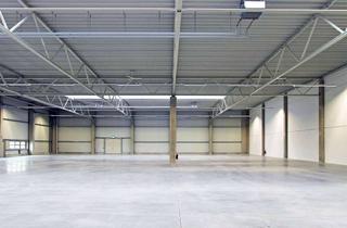 Gewerbeimmobilie mieten in 85764 Oberschleißheim, Moderne Halle mit ebenerdigen Rolltoren zu vermieten