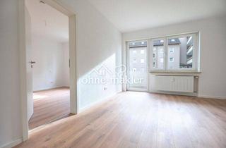 Wohnung mieten in Brunnenstraße 46A, 86167 Augsburg, Frisch sanierte 2-Zimmer Wohnung mit Balkon & neuer Einbauküche in Augsburg-Lechhausen zum Erstbezug