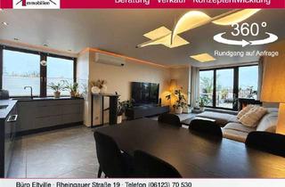Penthouse kaufen in 55122 Hartenberg/Münchfeld, Traumhafte Maisonette-Penthouse-Wohnung mit 2 großen Dachterrassen und unverbaubaren Blick übe