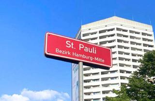 Wohnung kaufen in Reeperbahn 157, 20359 St. Pauli, Provisionsfrei: Möblierte 1,5 Zimmer Wohnung mit Loggia auf St. Pauli