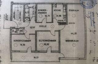 Wohnung mieten in 46395 Bocholt, Zentrale 4-Zimmer-Wohnung mit Balkon und Einbauküche in Bocholt