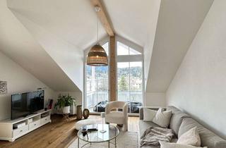 Wohnung mieten in 83646 Bad Tölz, Sonnige 3-Zimmer-Dachgeschoss-Wohnung mit 2 Balkonen und traumhaftem Ausblick!