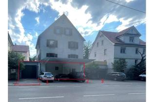 Gewerbeimmobilie kaufen in 72793 Pfullingen, kleine KFZ-Werkstatt mit 2-Zi.-Whg. (Büro) in Pfullingen