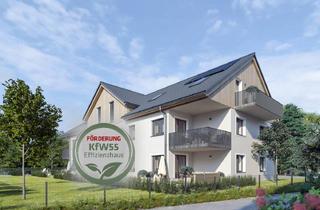 Wohnung kaufen in 86807 Buchloe, JETZT KfW55 Förderung sichern und in eine barrierefreie 2-Zimmer-Wohnung investieren