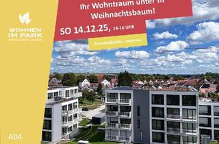 Wohnung kaufen in 89129 Langenau, 3-ZIMMER ETW MIT GARTENANTEIL - "WOHNEN IM PARK" IN LANGENAU - A04
