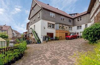 Haus kaufen in 36286 Raboldshausen, Ländliches Anwesen mit denkmalgeschützter Scheune in Raboldshausen
