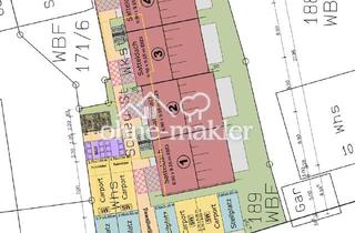 Immobilie kaufen in 72336 Balingen, Grundstück mit 4 genehmigten Reihenhäusern zu verkaufen