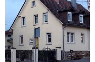 Doppelhaushälfte kaufen in 76669 Bad Schönborn, Bad Schönborn - Gepflegte Doppelhaushälfte mit Anbau, Garage, Hof und Garten