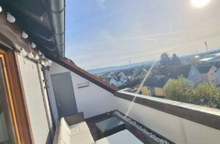 Wohnung mieten in Eppelheimer Straße, 68723 Plankstadt, Moderne DG-Wohnung mit Südterrasse & beeindruckender Aussicht - teilmöbliert, 68 qm