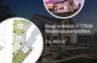Grundstück zu kaufen in 77836 Rheinmünster, Attraktives Baugrundstück in Rheinmünster-Greffern – 463 m²