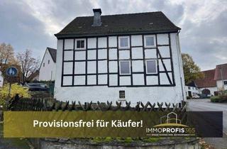 Einfamilienhaus kaufen in 59602 Rüthen, Handwerkerhaus mit Potenzial und Garten in Altenrüthen – viel Platz für Ihre Ideen (Provisionsfrei)