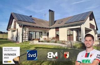 Einfamilienhaus kaufen in 86450 Altenmünster, Großzügiges Einfamilienhaus mit PV-Anlage, Kachelofen & großem Garten in Altenmünster/Hennhofen