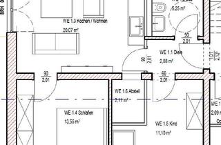 Wohnung mieten in 15517 Fürstenwalde, 3-Zimmer-Neubauwohnung (A+) mit überdachter Terrasse, Gartenhaus & Stellplatz in Fürstenwalde