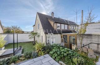Doppelhaushälfte kaufen in 73770 Denkendorf, Liebevoll renovierte Doppelhaushälfte mit Garten, Garage, Sauna und kleiner Gewerbeeinheit