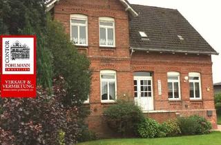 Haus kaufen in 21706 Drochtersen, 21706 Drochtersen - Kapitänshaus, Ästhetik und Harmonie, Tradition und Moderne in Elbnähe