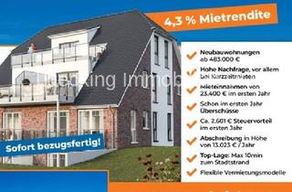 Anlageobjekt in 23743 Grömitz, Kapitalanlage an der Ostsee – Exklusive Neubau Eigentumswohnungen – Provisionsfreier Erwerb