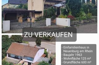 Einfamilienhaus kaufen in 79395 Neuenburg, Neuenburg am Rhein - Einzigartiges Einfamilienhaus in Neuenburg am Rhein