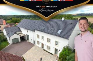Haus kaufen in 54675 Biesdorf, Biesdorf - Luxus-Sanierung Traum für Autoliebhaber Riesige Garage & Podest Zwei Wohneinheiten Teilweise klimatisiert!